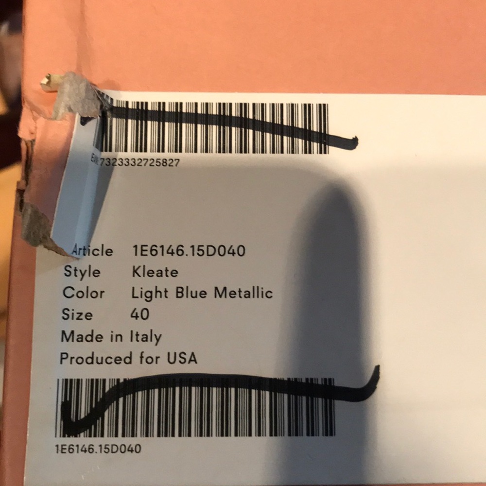 🎈SOLD🎈AUTHENTIC ACNE STUDIOS KLEATE METALLIC SANDALS - Picture 5 of 6